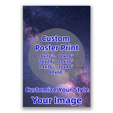 Custom Poster Print-Upload Your Image/Photo, Custom Personalized Photo to Poster picture