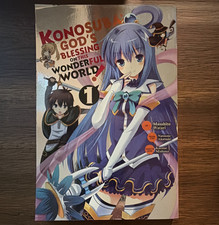 KonoSuba Vol 1 Manga Foil Variant Cover Loot Crate Exclusive READ picture