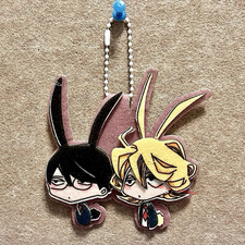 Doukyuusei Kusakabe Hikaru Sajou Rihito Figure 8cm Plush Keychain Pendant Gift picture