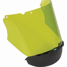 Msa Safety 10118480 Visor, Green Visor, Polycarbonate, Anti-Fog, picture