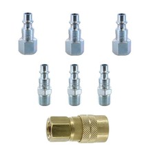 Milton S212 7 Piece M-Style 1/4” NPT Coupler Kit (Milton 1-715, 3-727, 3-728) picture