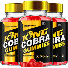 King Cobra Gummies - Support Men's Vitality and Daily Energy (3 Pack) picture