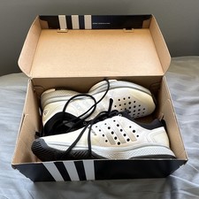 adidas Barricade Classic Bounce Men’s Tennis Shoes US 10 Medium White/Black/Gray picture