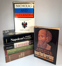 Imperial Russia & Russian Society – 6-Book History & Literature Collection HC DJ picture