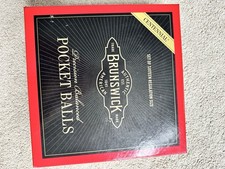 Brunswick Centennial Regulation Size Pocket Billiard Balls Set, Boxed picture