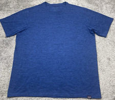 Patagonia Shirt Men's M Capilene Cool Daily Blue 50 UPF Moisture Wicking picture
