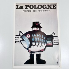 Vintage Polish Poster Print “La Pologne” WIKTOR GÓRKA 18.5
