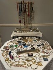 HUGE mixed estate Costume Jewelry Lot + watches picture