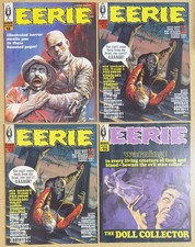 Lot of 4 Eerie Magazine - Warren Publishing 1967/68 picture