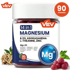 VEV 14-In-1 Magnesium Gummies – With Ashwagandha, L-Theanine, Vitamin D3 & Zinc picture