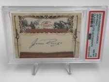 JIM RINGO AUTO Card 2008 Donruss CLASSICS NFL Packers Eagles RARE/21 HOF PSA 8 picture