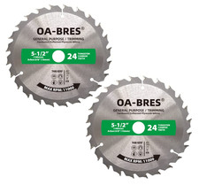 5-1/2 Inch 24 Tooth ATB Fast Cutting and Trimming Saw Blade, Cordless Trim Saw B picture
