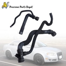 NEW Set Of 2 For 2002-2005 Audi A4 Quattro Upper Radiator Hoses US picture