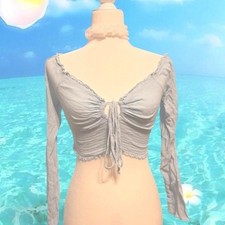 La-hearts-by-pacsun Women's Blue Crop-top picture