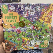 The Forest Feast • 1000 Piece Jigsaw • The Magic Puzzle Company New Sealed picture