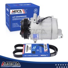 AC Compressor Serpentine Belt for 12-14 Chevrolet Equinox 12-15 GMC Terrain 2.4L picture