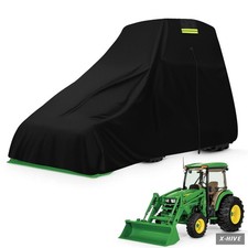 Waterproof Tractors Cover Fit Most Campact Tractor with Cabin and Front Loade picture
