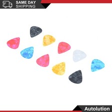 10Pcs Acoustic Bulk Celluloid Electric Smooth Guitar Pick Picks Plectrum picture