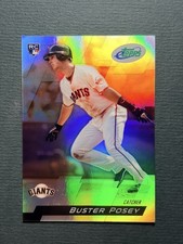 2010 Topps eTopps Buster Posey # 199/799 RC Rookie Card #21 Refractor picture