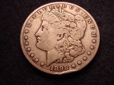 1898-S MORGAN DOLLAR  NICE KEY DATE COIN   #50 picture