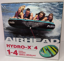Airhead Hydro-X4 Inflatable Towable Tube 1-4 Riders Family Size 680 lbs picture