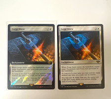 Forge Anew x2 LotR Tales of Middle-earth MTG Enchantment (1 SurgeFoil) #17 & 760 picture
