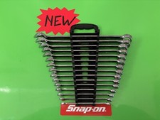snap-on tools USA combination wrench set metric flank drive plus NEW Snap On picture