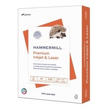 Hammermill Printer Paper, Premium Inkjet & Laser Paper 24 Lb, 8.5 x 11 - 1 Ream picture