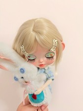 Custom Blythe Style Doll Full Set 22YMY Body Bunny Gift Outfit Hair Clip picture