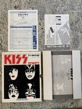 KISS 1979 JAPANESE DYNASTY SONGBOOK FOLIO SHEET MUSIC EMI AUCOIN VINTAGE RARE picture