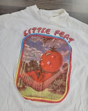 Vtg Little Feat Band Music Tour Heavy Cotton White All Size Unisex Shirt picture