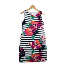 New Talbots Floral Print Sleeveless Dress size 6 Petite Multicolor picture