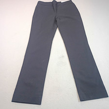 Chico's Women's Black Slim Leg Dress Pants Stretch Pockets Zip Closure Size 0R picture