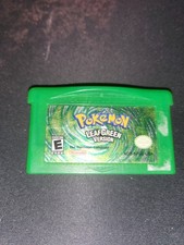 Nintendo Pokemon Leaf Green Version GBA Authentic TESTED WORKING Game ONLY picture