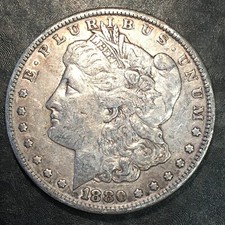 1880-S Morgan Dollar - High Quality Scans #Q550 picture