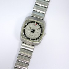 1970's SS 35mm Working Zodiac Astrographic SST Swiss Automatic “Space Age” Watch picture