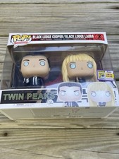 Funko Pop Twin Peaks Black Lodge Cooper & Laura 2-Pack 2017 SDCC Exclusive RARE picture