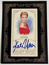 2012 Allen & Ginter Kate Upton Framed Mini Auto SP SI Swimsuit Cover Model 🔥🔥 picture