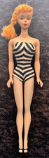 VINTAGE #3 Blonde PONYTAIL BARBIE DOLL W/long Uncut Hair in Braid picture
