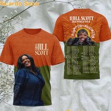 Jill Scott To Whom This May Concern World Tour 2026 3D T-shirt unisex PA695 picture