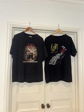 Vintage korn band tour 2 t shirt bundle look in the mirror follow the leader XL picture