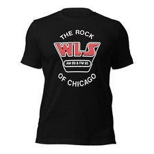 WLS Music Radio Chicago Graphic Tee Shirt Unisex t-shirt picture