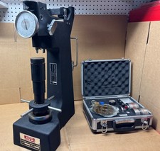 SPI Benchtop Rockwell Type Hardness Tester w/ Saito Dial & Accessory Case picture