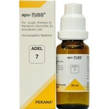 ADEL 7 Drops 20ml Pack apo-TUSS Adel Pekana Germany OTC Homeopathic Drops picture