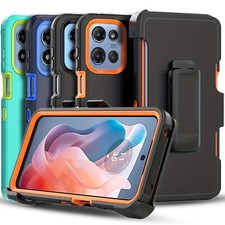 For Motorola Moto G 2025 Case Phone Cover Heavy Duty Fit Otterbox+Tempered Glass picture