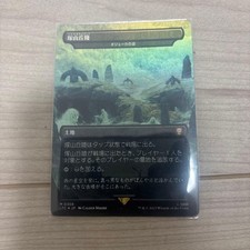 MTG Barrow-Downs Bojuka Bog LTC Japanese Foil Land Trading Card picture