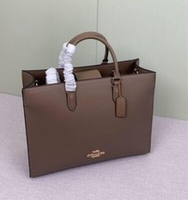 COACH Maggie Tote Shoulder CY666 Dark Stone Outlet New picture