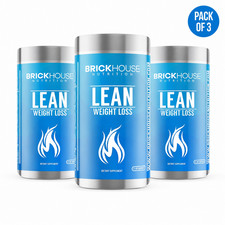 BrickHouse Nutrition Lean 90 Capsules Weight Management Support 3-Pack picture