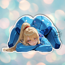Zero Suit Samus Metroid waifu sticker picture