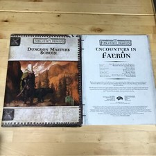 WOTC Forgotten Realms d20 Dungeon Master's Screen w/Encounters in Faerun picture
